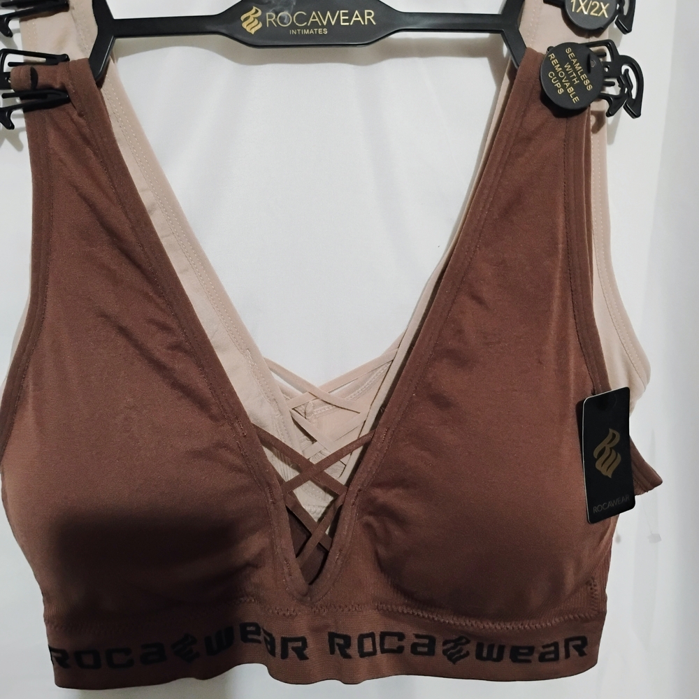 Rocawear Women's Brown and Cream Intimates